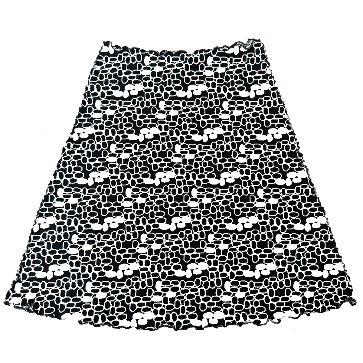 Haystacks Jacquard Knit Bias Skipping Stones Jacquard Knit 21" Bias Skirt