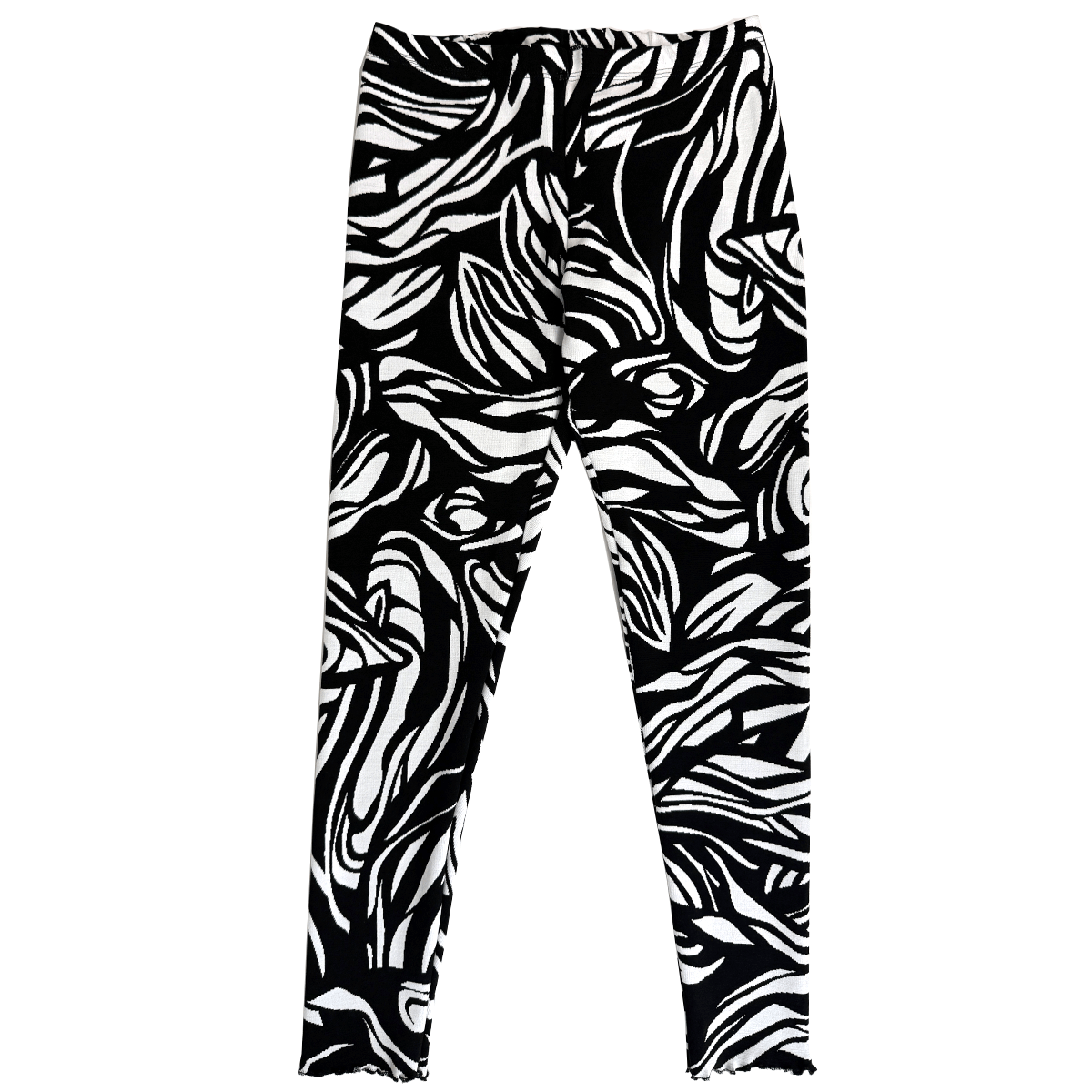Haystacks Legging One Size Wild Horses Jacquard Knit Leggings