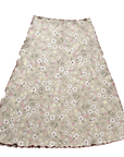 Haystacks Long Bias Dune Flower Reversible 27" Long Bias Skirt
