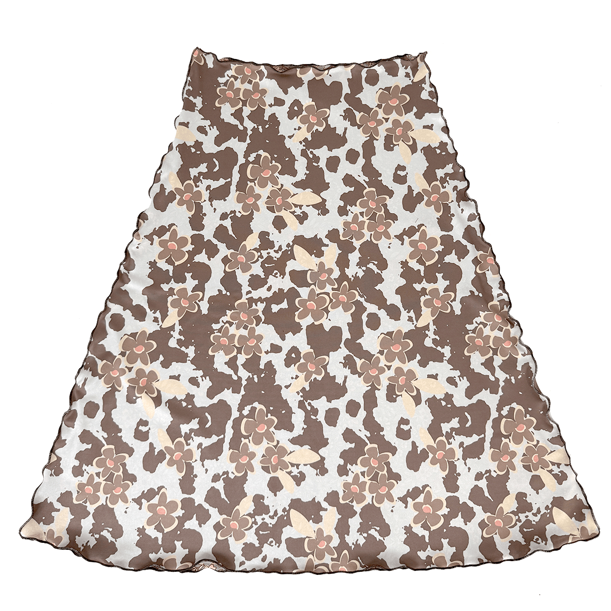 Haystacks Long Bias Mushroom Hunt Reversible Long Bias Skirt