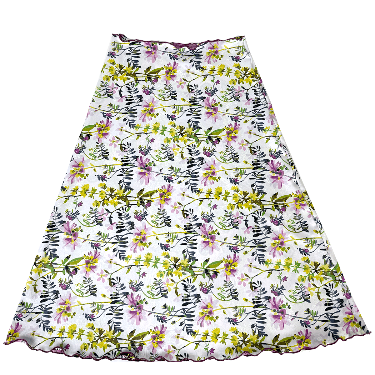 Haystacks Long Bias Poppy Reversible Long Bias Skirt