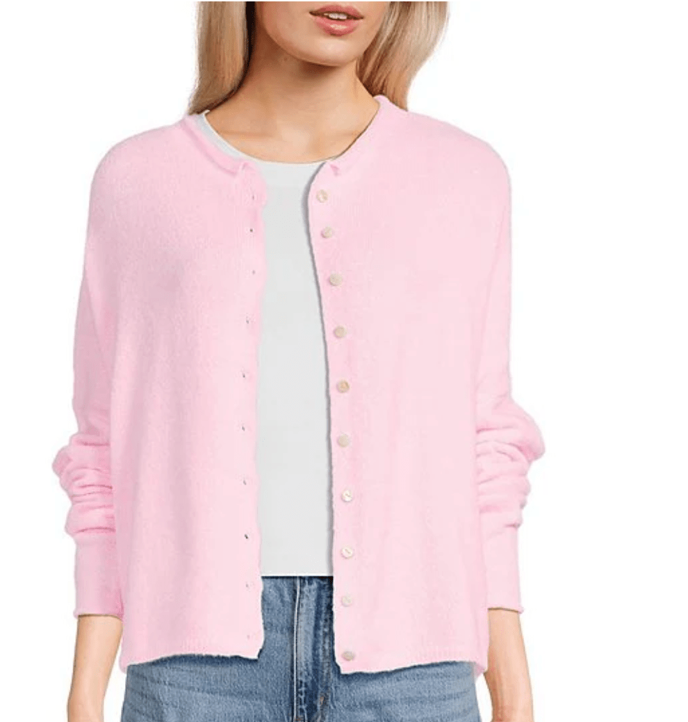 Everything Super Soft Knit Cardigan Sweater - Creole Pink