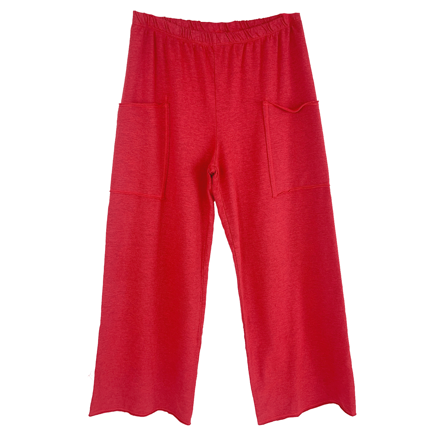 Haystacks pant Haystacks French Terry Leelanau Cotton Full Length Pant (Scarlet)