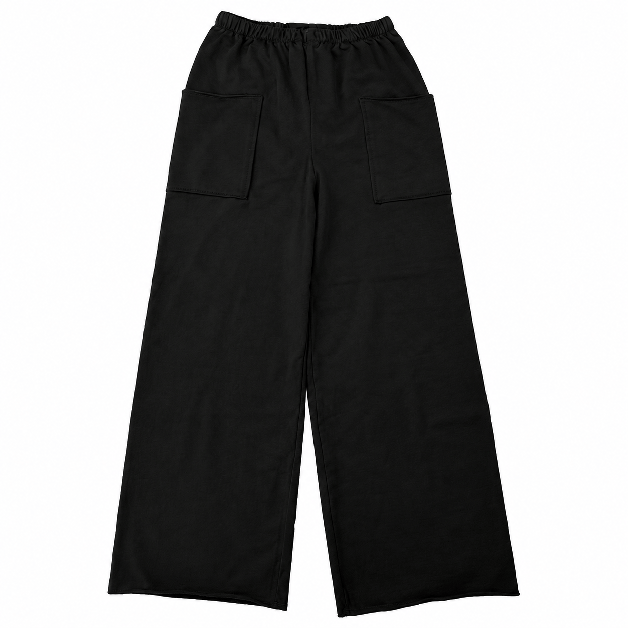 Haystacks pant Leelanau Cotton French Terry Crop 25" Length Pant (Black)