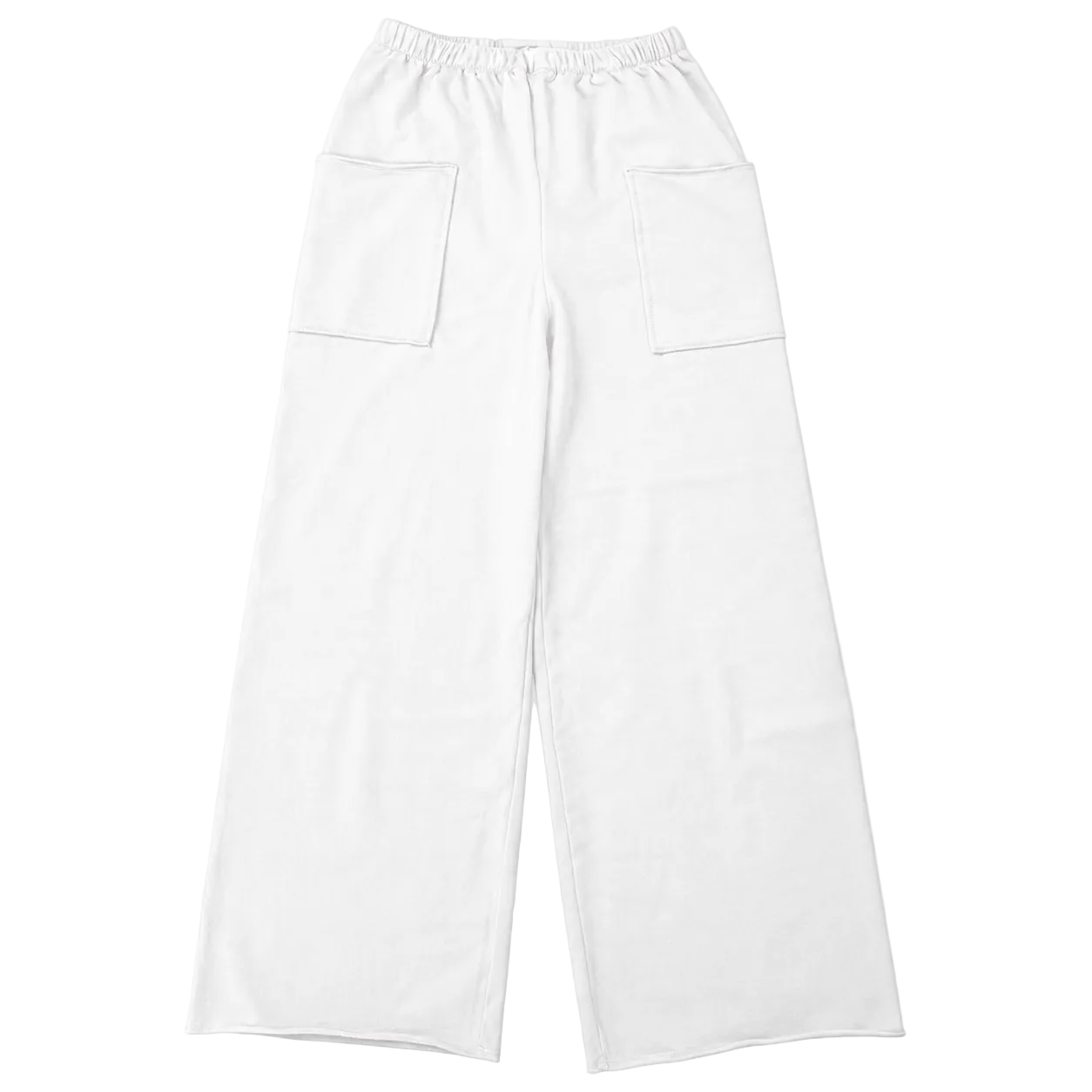 Haystacks pant Leelanau Cotton French Terry Crop 25" Length Pant (White)