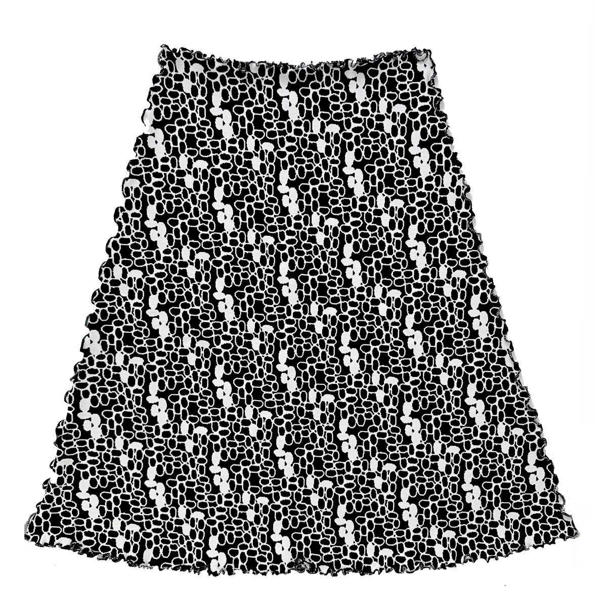 Haystacks skirt Skipping Stones Jacquard Knit 27" Long Bias Skirt