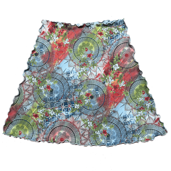 Ameri　DAMASK REVERSIBLE KNIT SKIRT DAMASK REVERSIBLE KNIT SKIRT