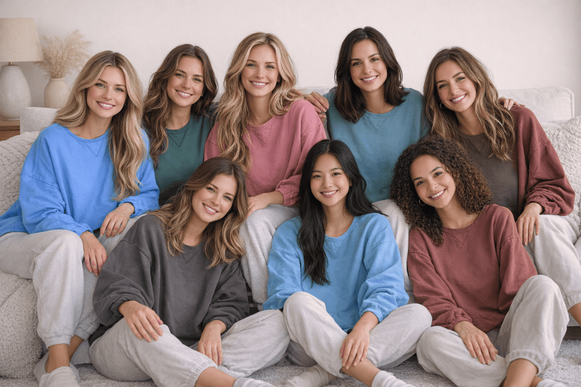 Haystacks top One Size/Free Size Leelanau Cotton Terry Boxy Sweatshirt (Evergreen)