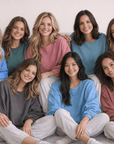 Haystacks top One Size/Free Size Leelanau Cotton Terry Boxy Sweatshirt (Evergreen)