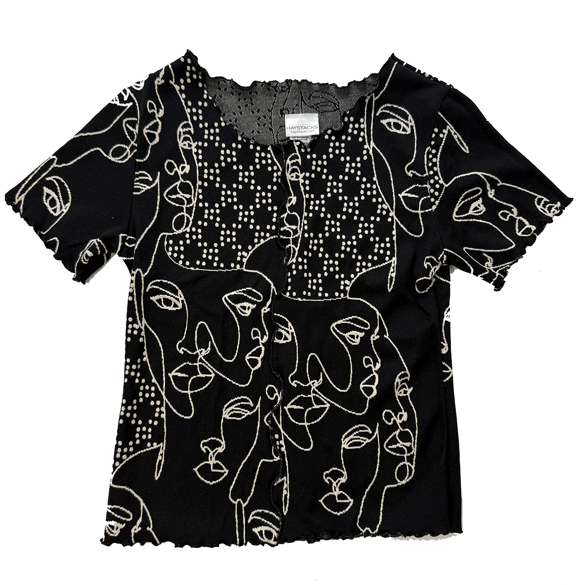 Haystacks top Small Faces Short Sleeve Lettuce Tee