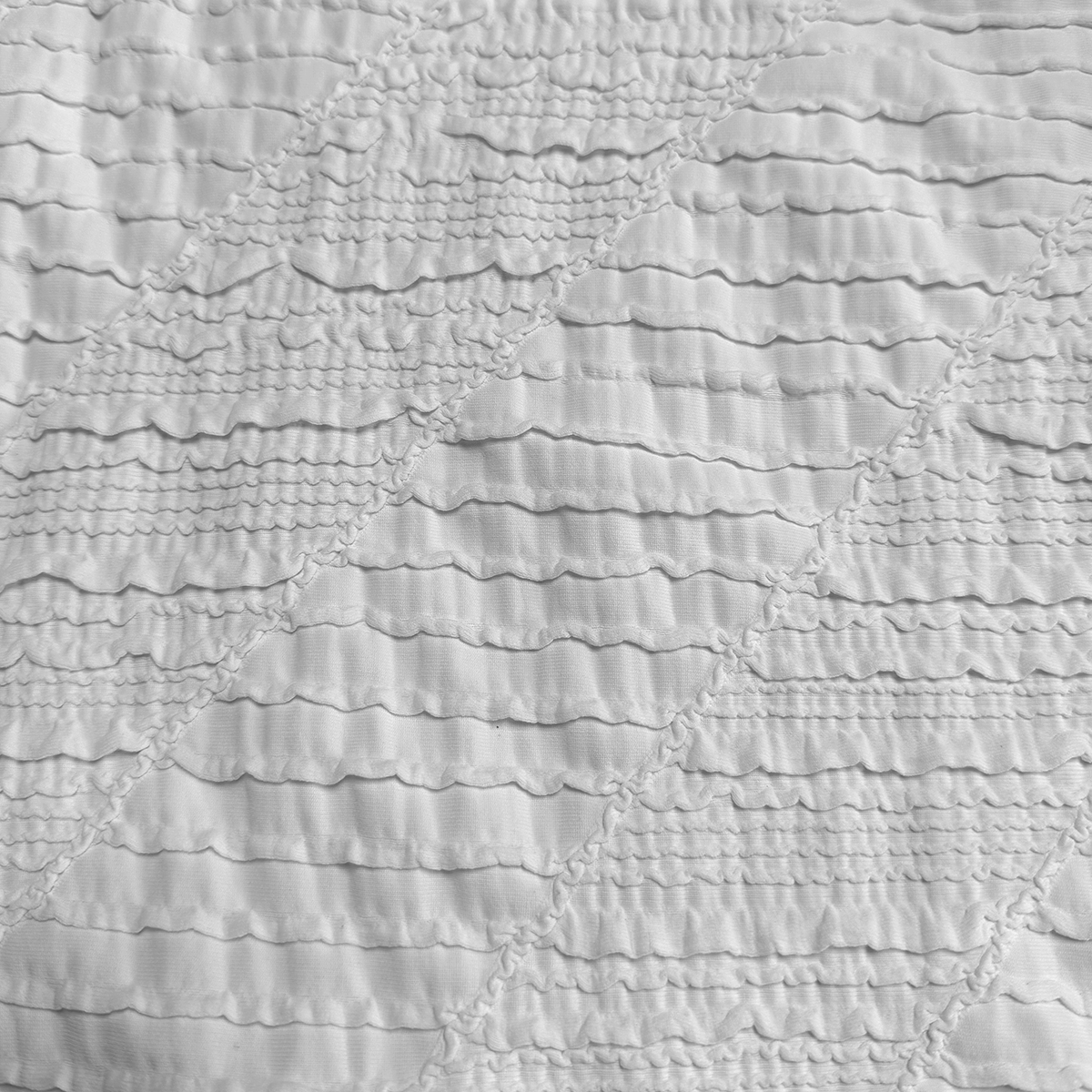 Haystacks top White Amuleto Surreal Textured Top