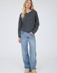 J.O.A LIGHTWEIGHT BUTTON DOWN KNIT CARDIGAN