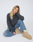J.O.A LIGHTWEIGHT BUTTON DOWN KNIT CARDIGAN