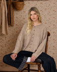 J.O.A LIGHTWEIGHT BUTTON DOWN KNIT CARDIGAN