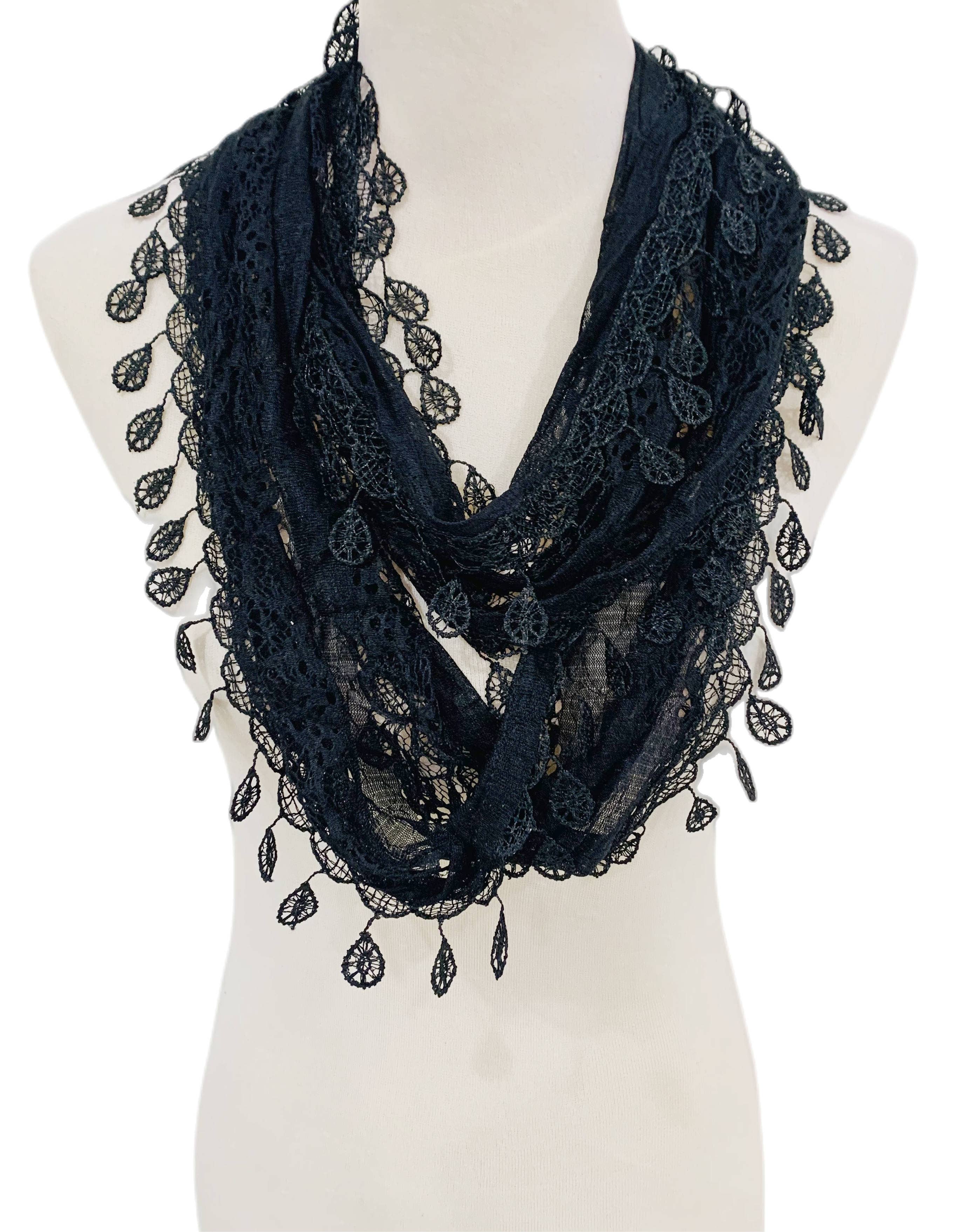 小物 janesmith LACE SCARF Sweetheart Bronson Lace Scarf – Jane Stafford Textiles