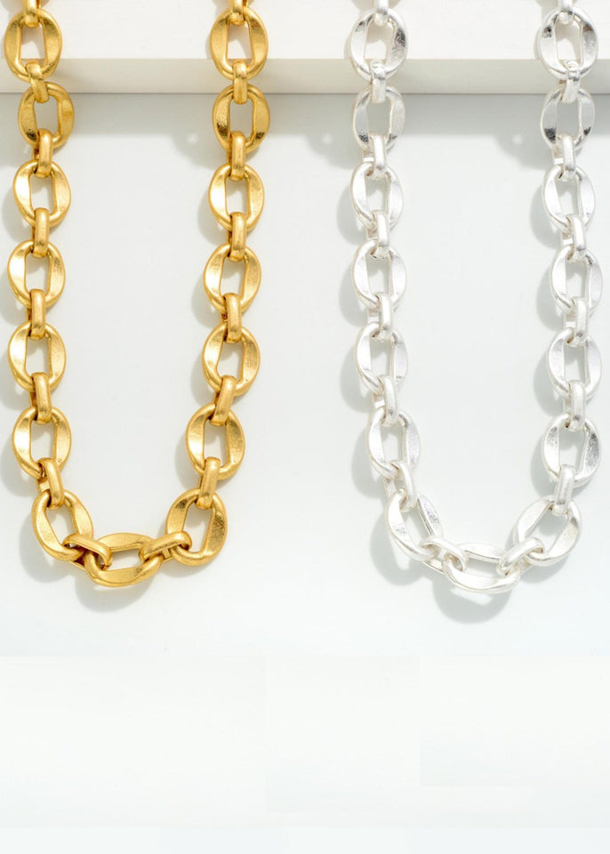 judson & co. jewelry Chunky Link Necklace