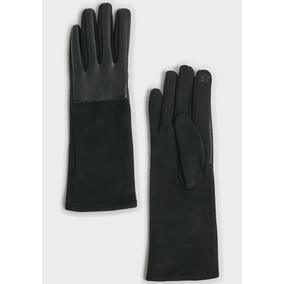 Look By M Glove Black Clyde Classic Midi Gloves