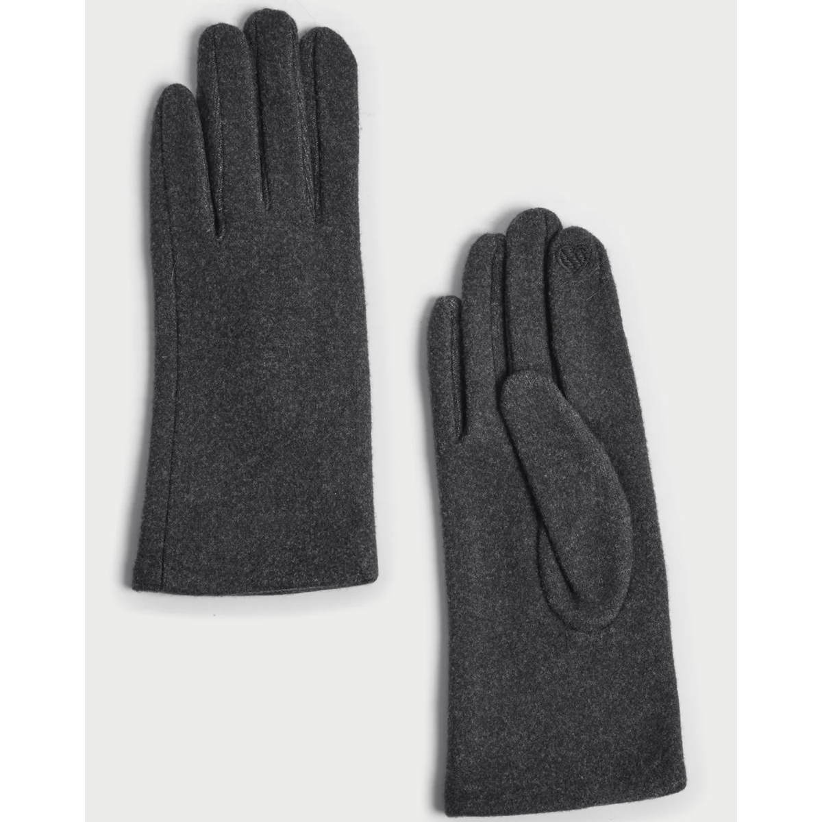 Look By M Glove Charcoal Chic Plain Gloves (3 Colors)
