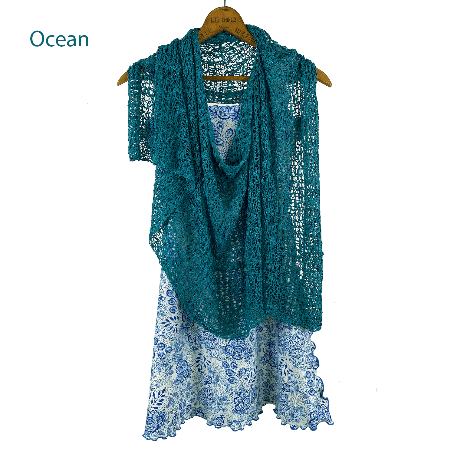 Lost River Poncho Popcorn Knit Poncho  - More Colors!