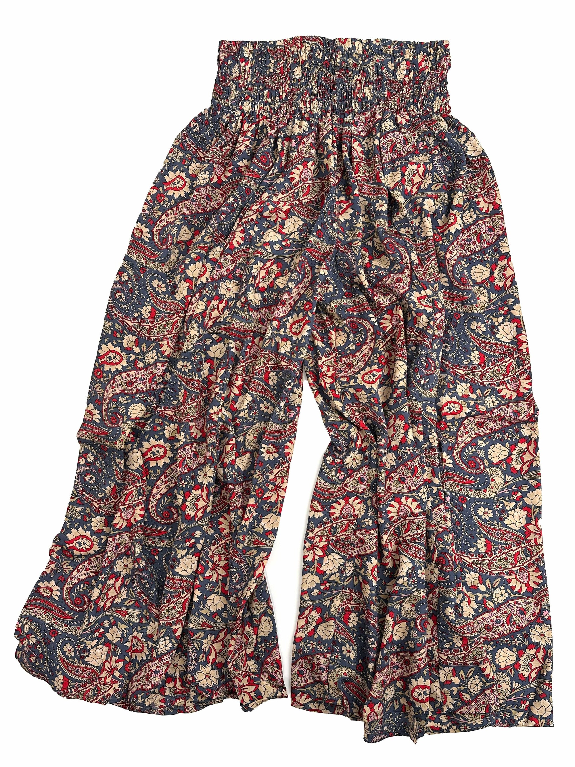 Nusantara Pant Polisilk Printed Pant Horseshoe Bay