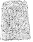 Tanami Poncho Shell Popcorn Knit Poncho Biasa (Shell)