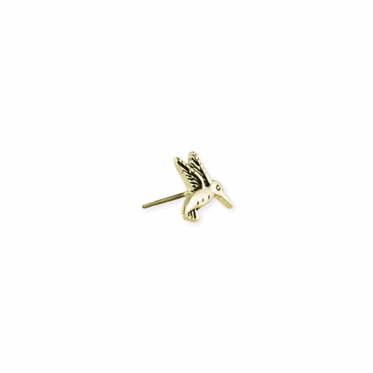 ZAD jewelry Little Garden Gold Bird Post Earrings