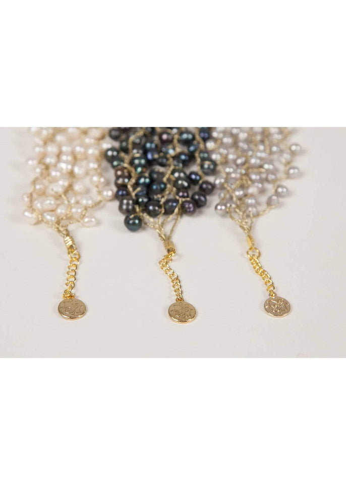 Crossroads Designs Bracelet Pebble Beach Pearl Bracelet