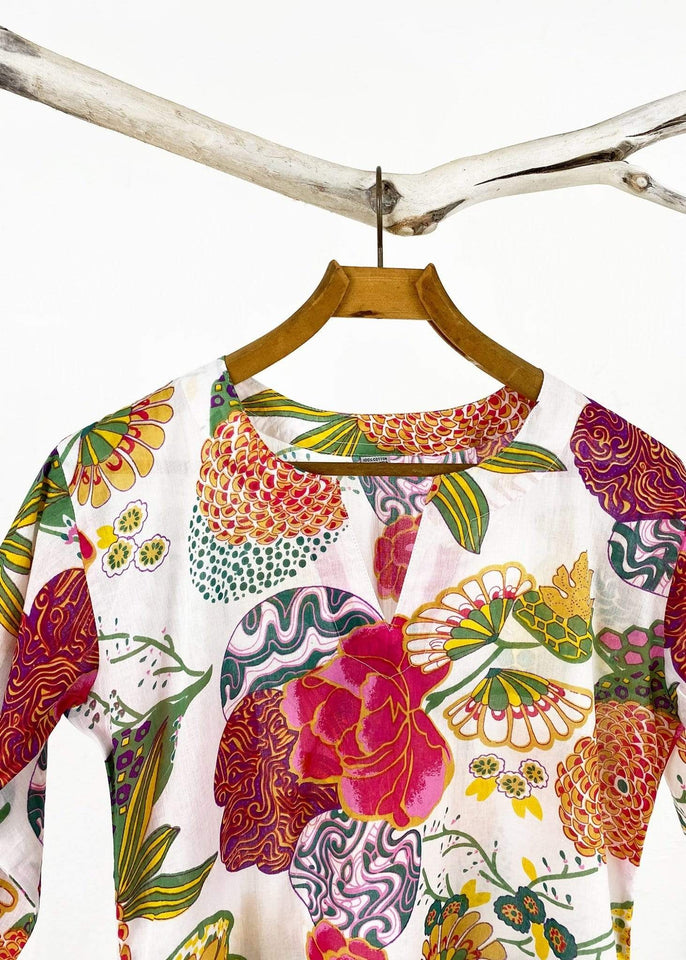 Dolma top Dolma Garden Printed Tunic