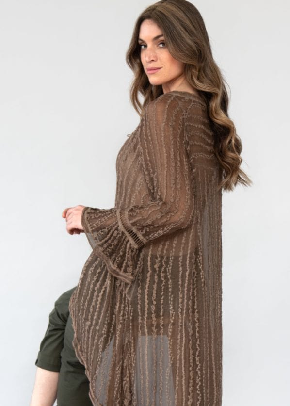 Gretty Zueger Salma Embroidered Silk Duster