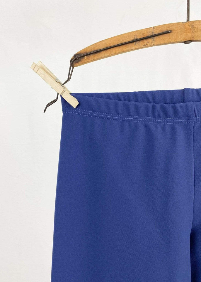 Haystacks Blue Indigo Solid Tactel Legging