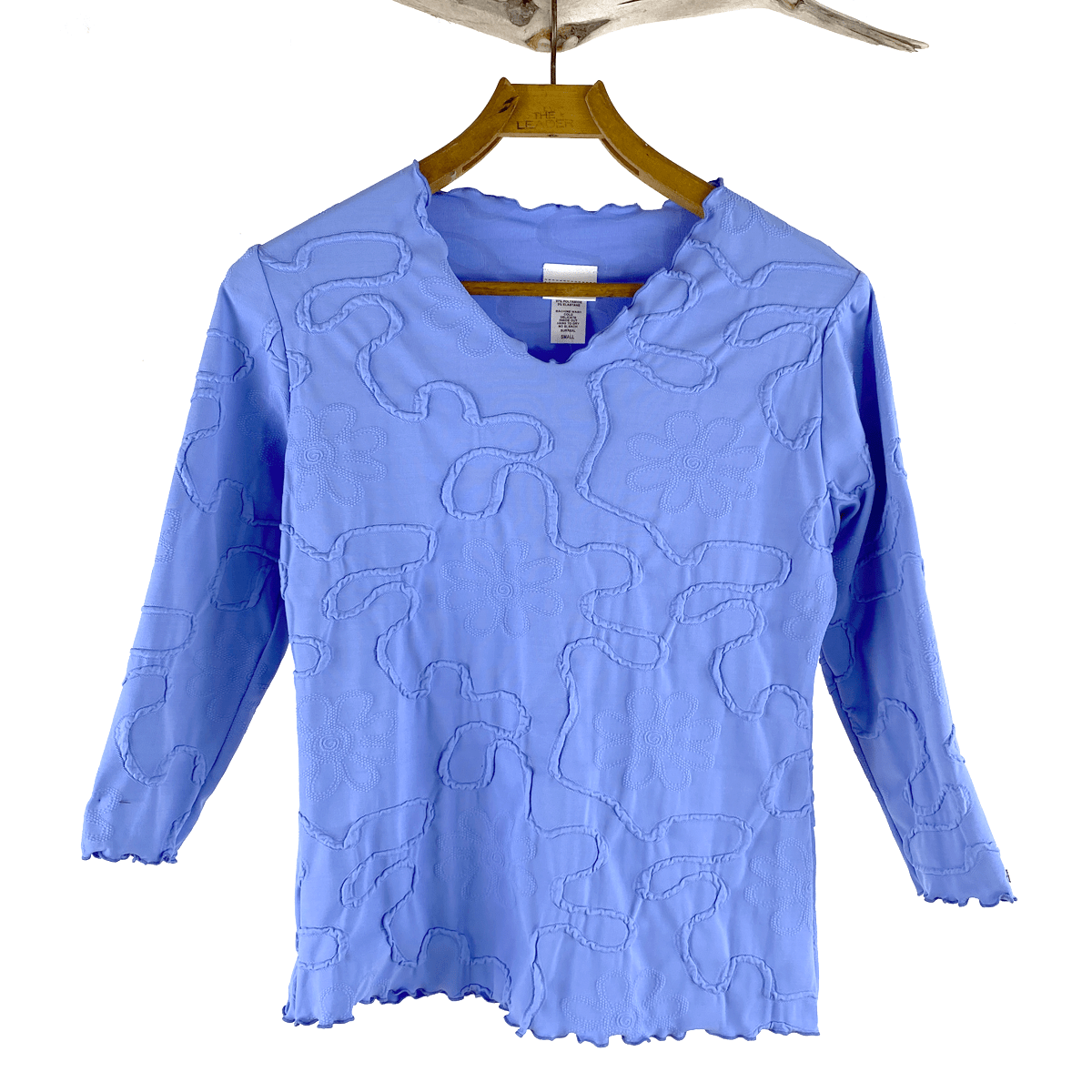 Haystacks Cornflower Conduit Surreal Textured Top