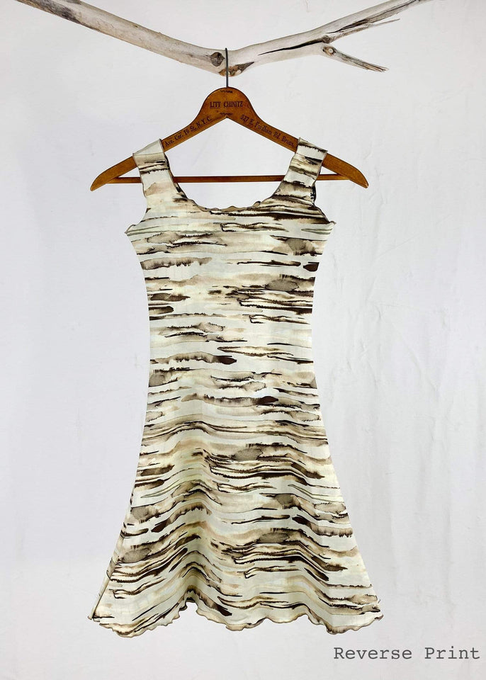 Haystacks Dress Ghost Ranch Reversible Little Dress