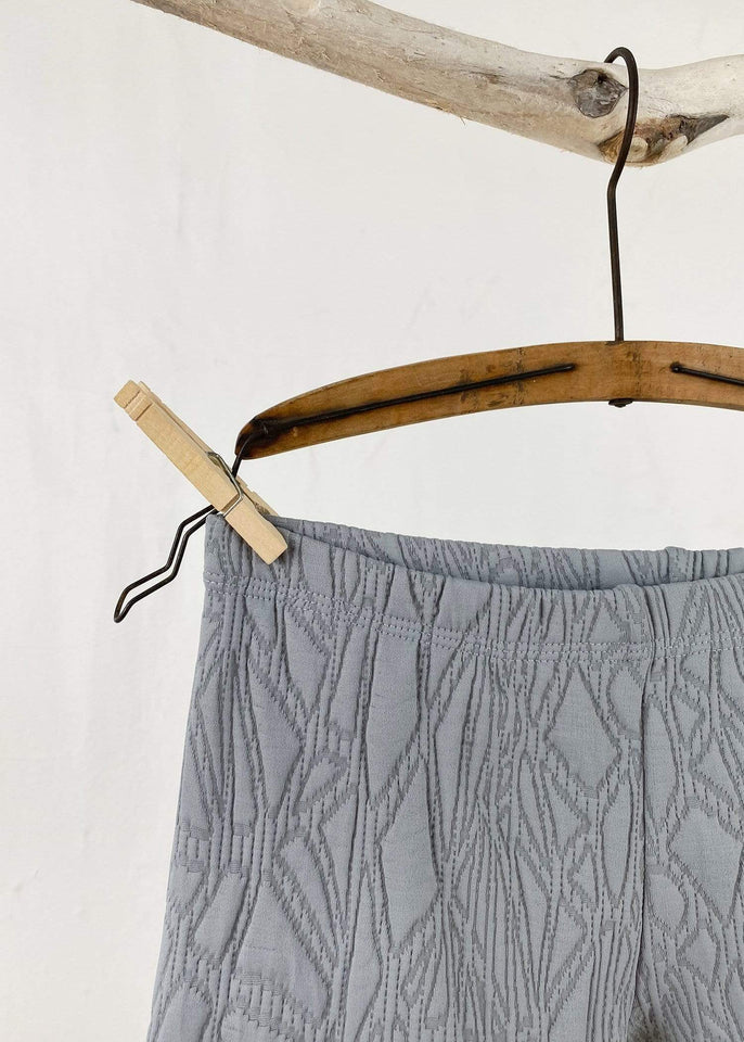 Haystacks Legging Metallic Shot Matelasse Textured Legging