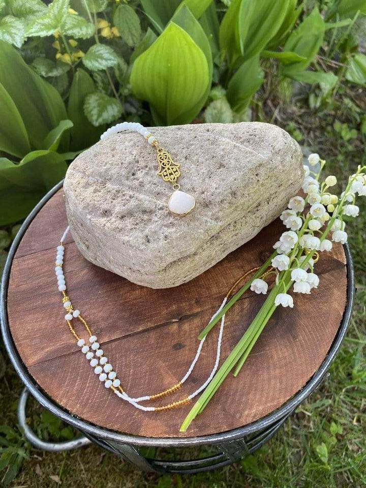 Haystacks Necklace Tears of Fatima Necklace