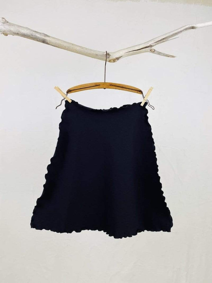 Haystacks skirt Black / X-Small Haystacks Solid Tactel Bias Skirt