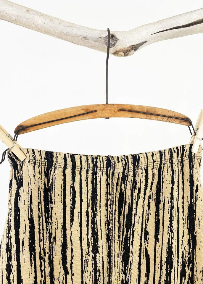 Haystacks skirt Desert Tan Cotton Blend Jacquard Knit Surf Skirt
