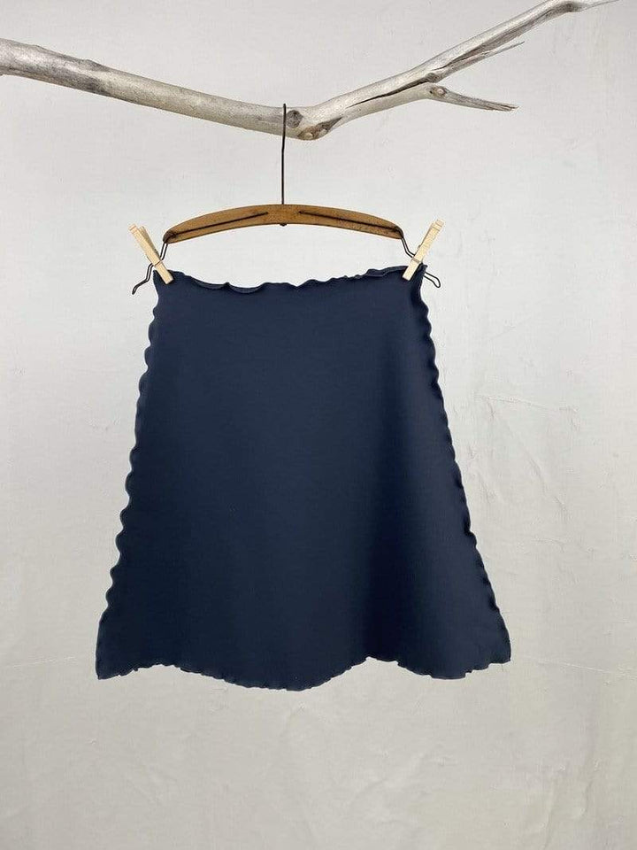 Haystacks skirt Steel Grey / X-Small Haystacks Solid Tactel Bias Skirt
