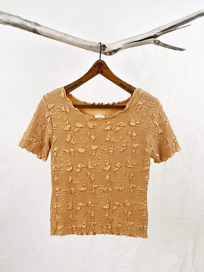 Haystacks top Haystacks Clay Lyrac Short Sleeve Lettuce Tee