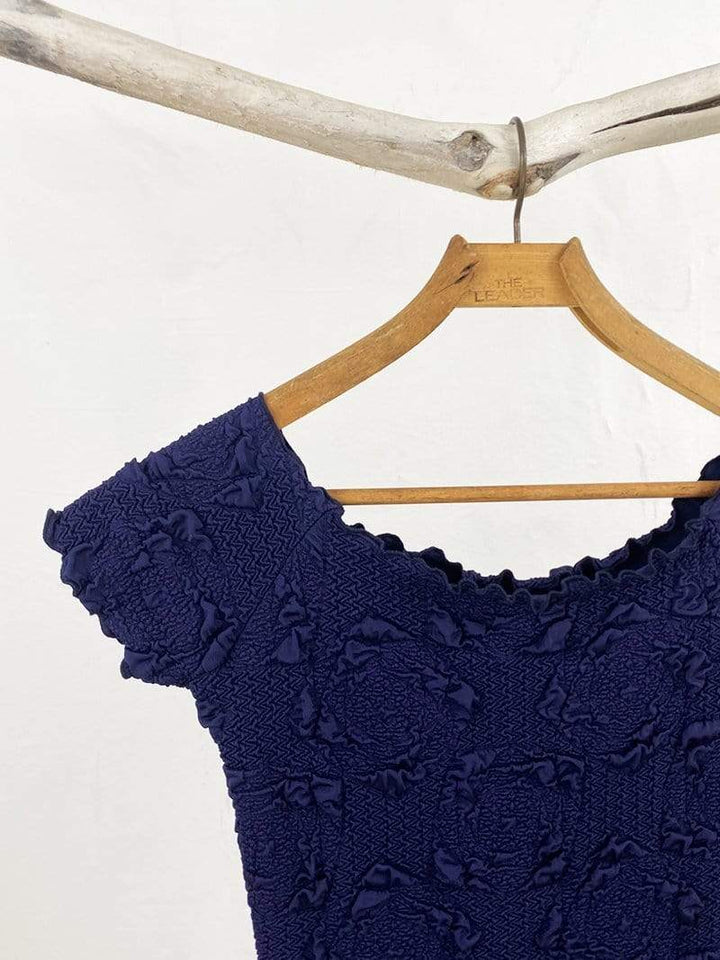 Haystacks top Haystacks Night Sky Lyrac Brazilian Textured Ballet Top