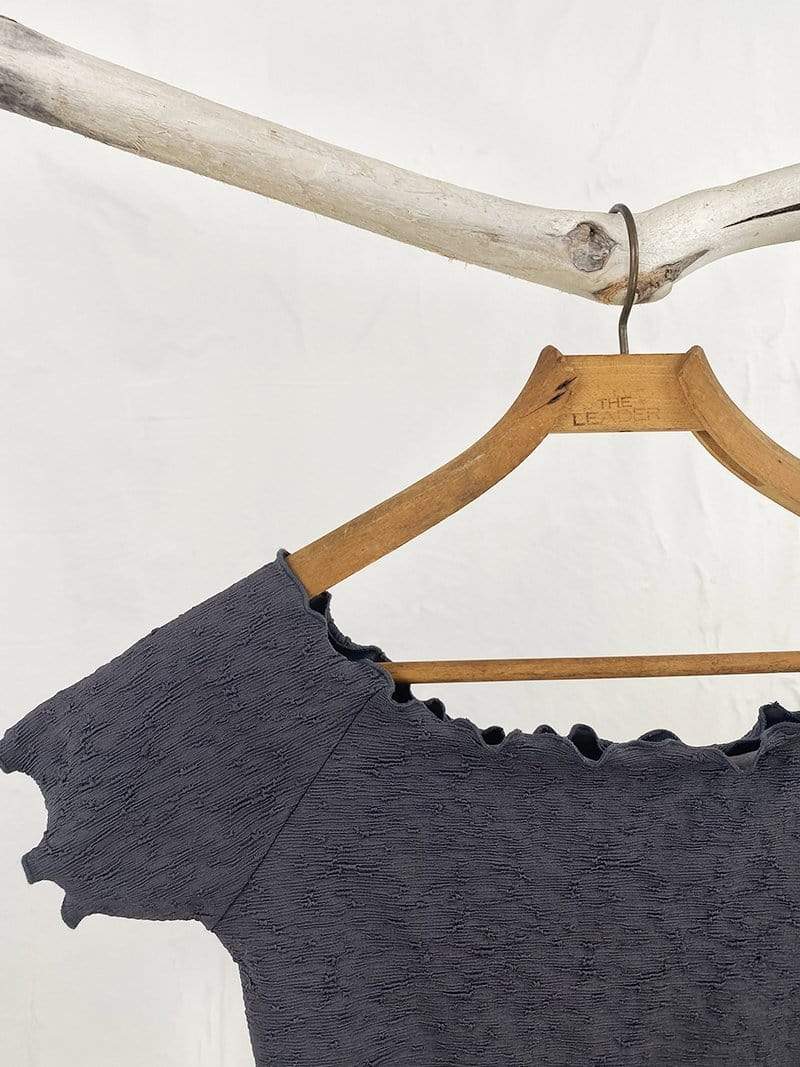 Haystacks top Haystacks Pavement Shantung Brazilian Textured Ballet Top