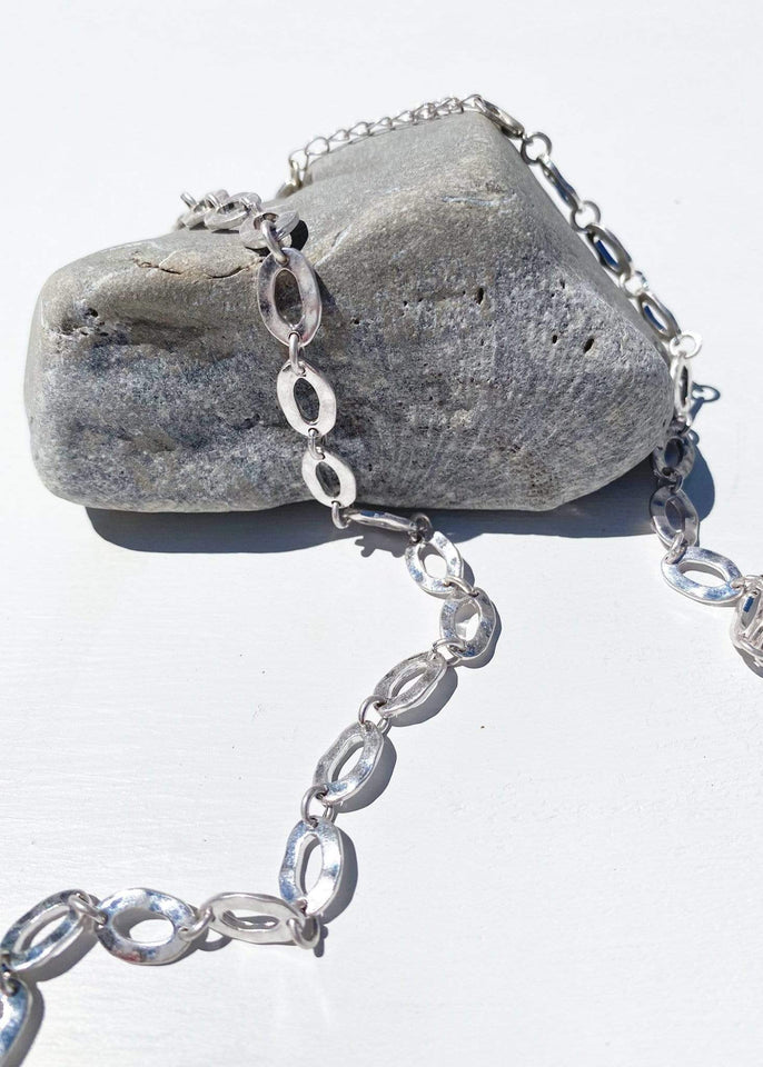 Jewelry necklace Silver Scales Necklace