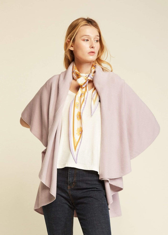 Look by M Scarf Daisy Print Diamond Scarf