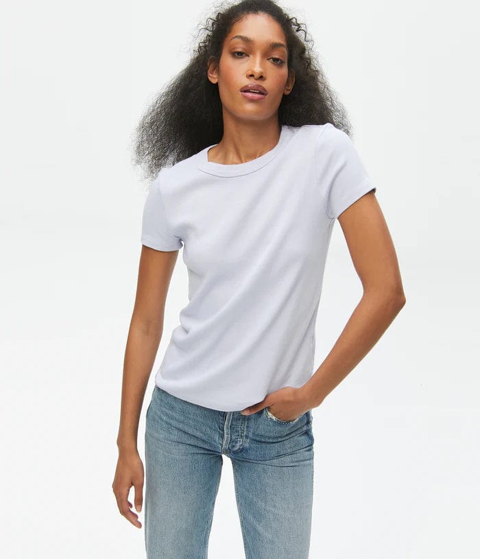 Michael Stars top Michael Stars Lexy Band Crew Neck Tee