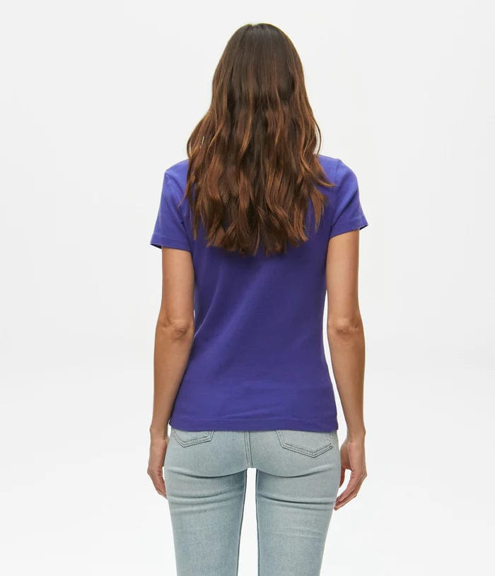 Michael Stars top Michael Stars Nikki Short Sleeve V Neck Tee