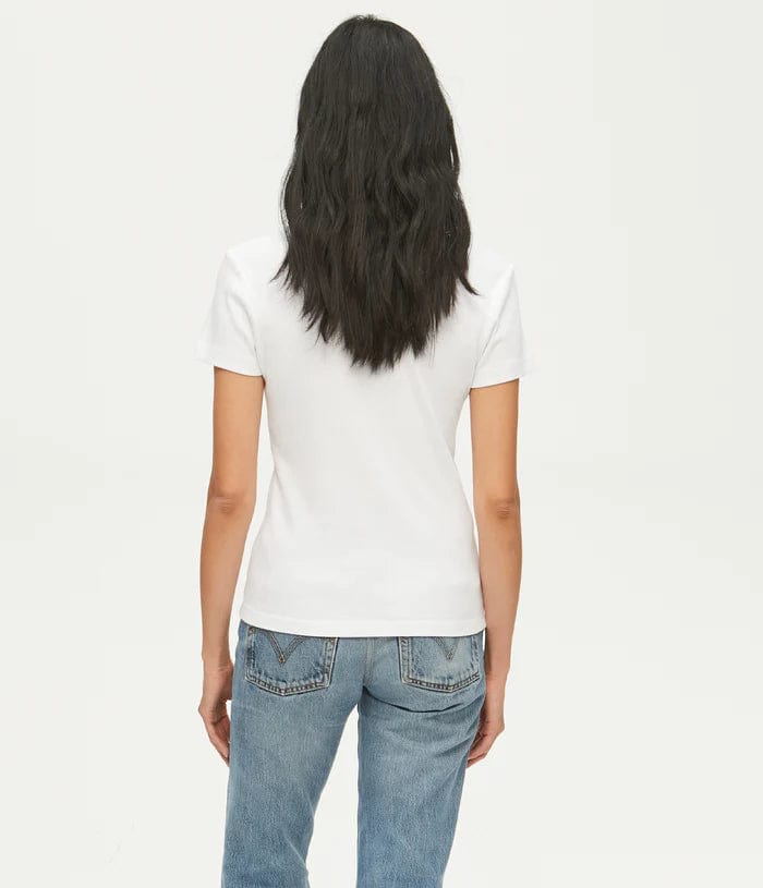 Michael Stars top Michael Stars Nikki Short Sleeve V Neck Tee