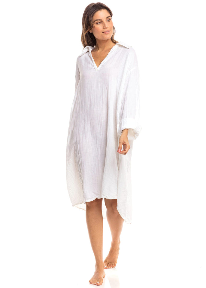 Nusantara top Thai Cotton Beach Tunic