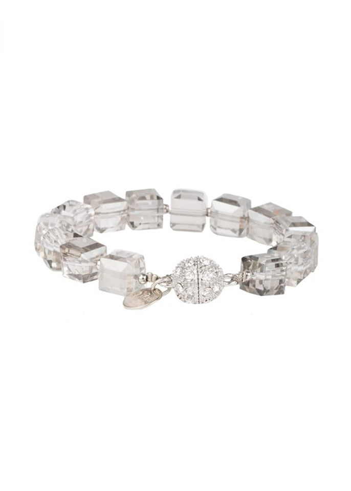 Saachi Bracelet Grey On the Rocks Beaded Bracelet