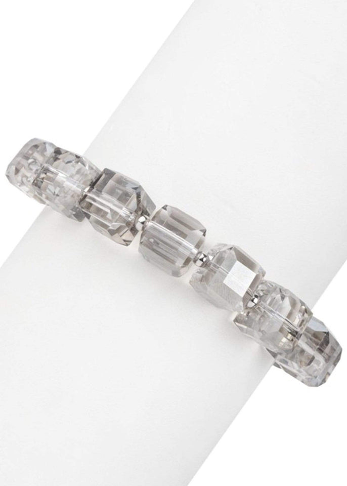 Saachi Bracelet Grey On the Rocks Beaded Bracelet