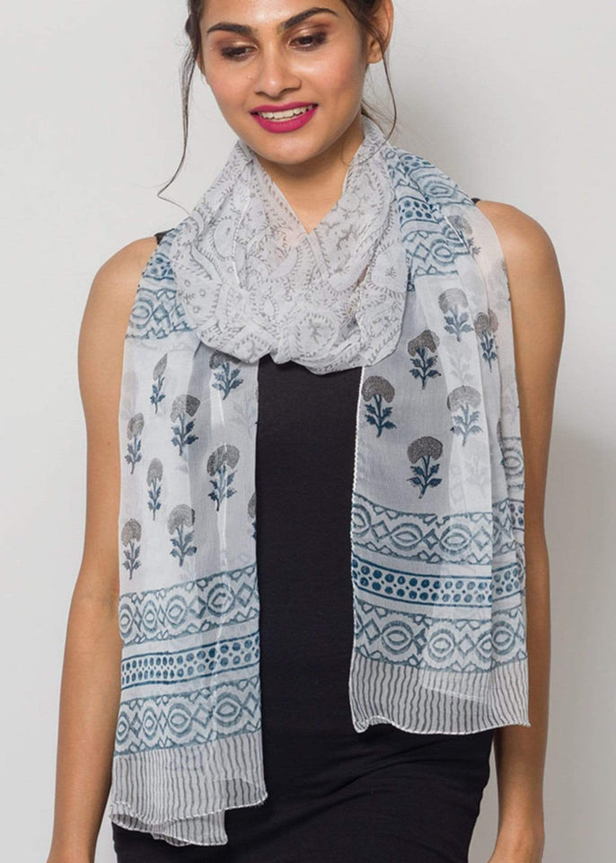 Sevya Handmade Scarf Tamira Chiffon Scarf