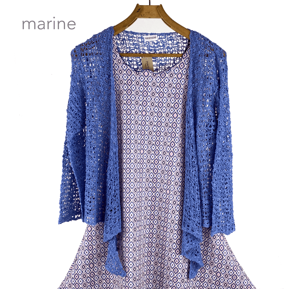 Blue 2025 shrug sweater